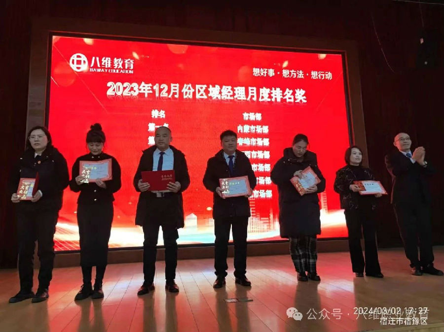 北京八維信息集團3月份區(qū)域經(jīng)理大會隆重召開