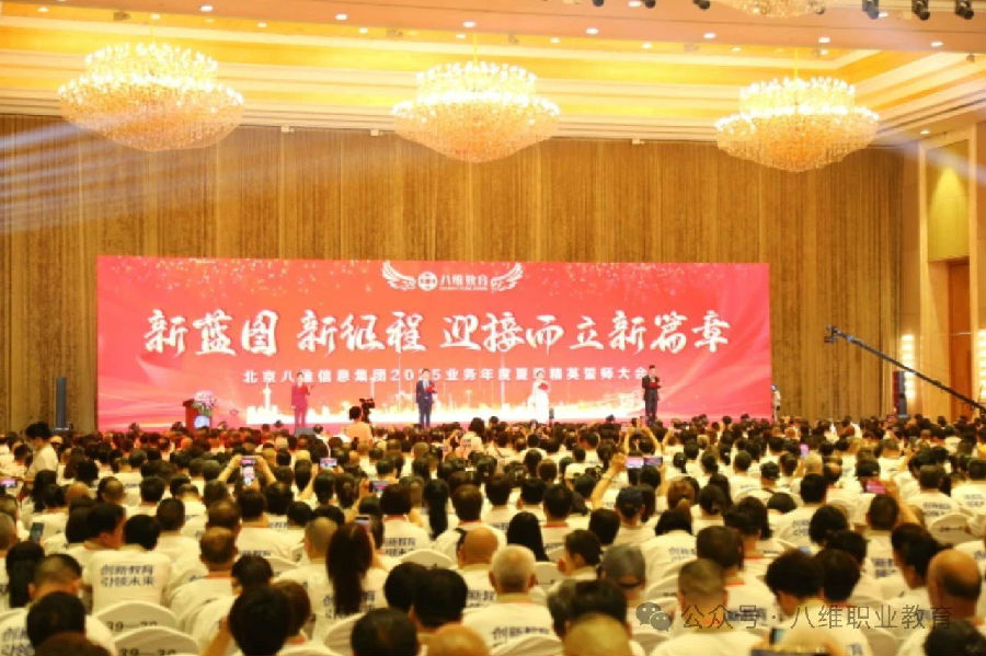 北京八維信息集團2025業(yè)務年度夏季精英誓師大會隆重開幕
